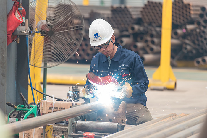 肥城网架焊接车间